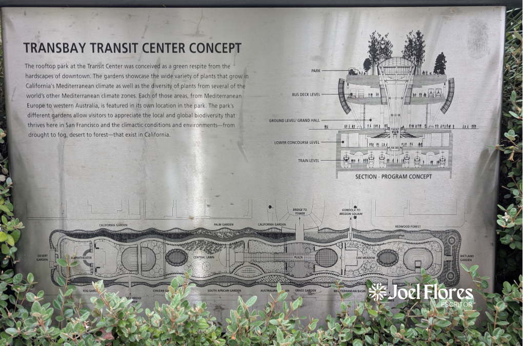 Iconografía de Salesforce Park en San Francisco iamjoelflores.com