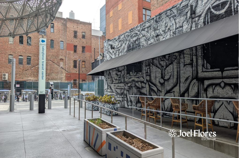 Entrada a Salesforce park San Francisco iamjoelflores.com